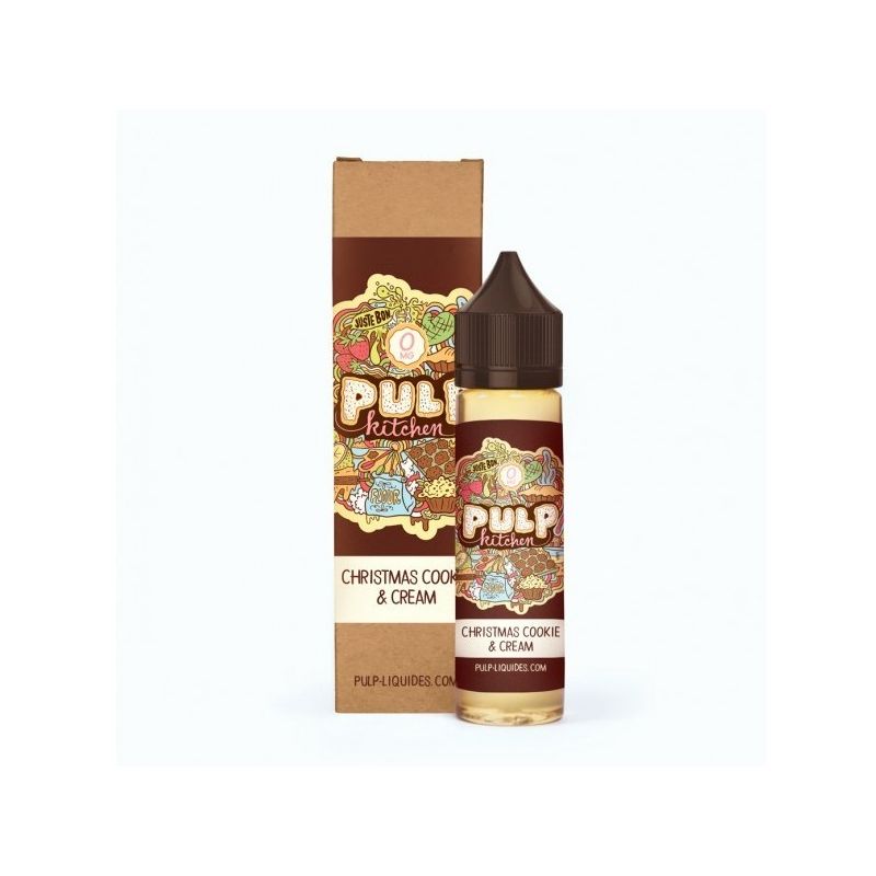 Christmas Cookie & Cream 50ML - Pulp Kitchen - 0mg