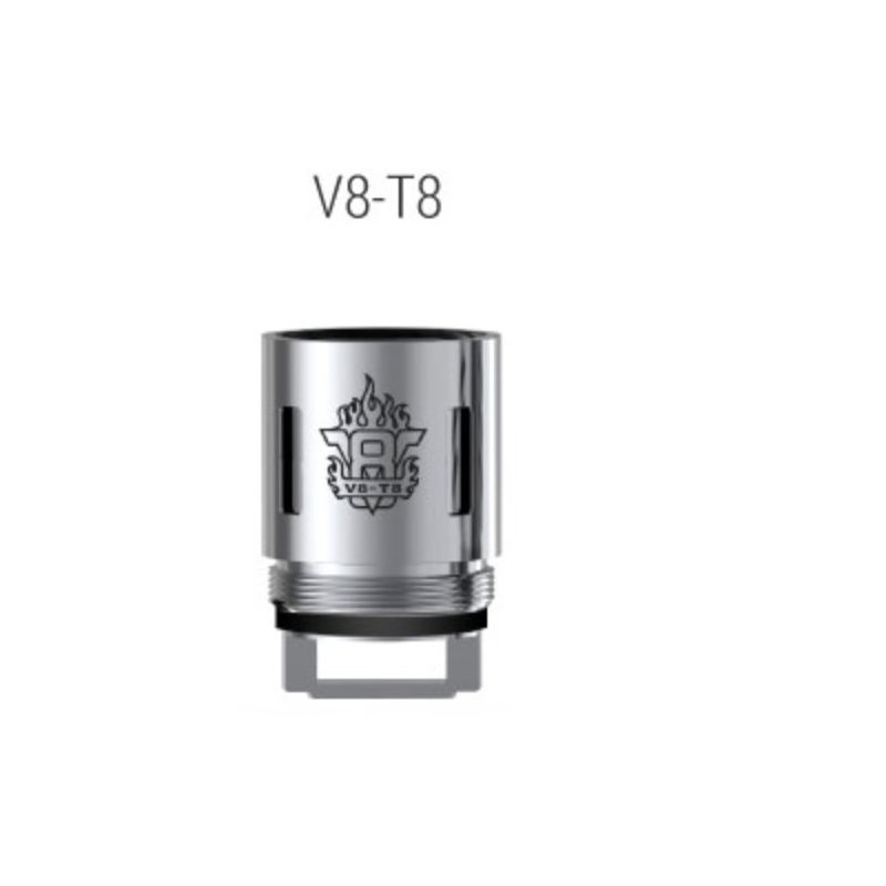 Résistances V8-T8 pour TFV8 / Par 3 - Smoktech