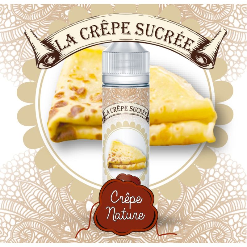 Crêpe Nature 50ML  - La Crêpe Sucrée - 0mg