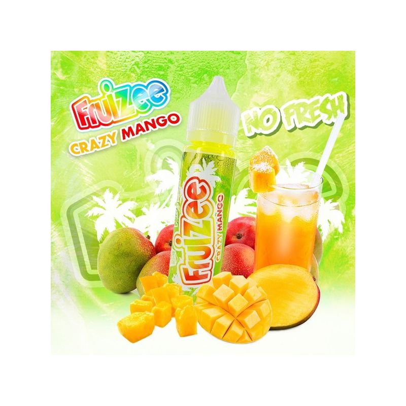 Crazy Mango No Fresh 50ML - Fruizee - 0mg