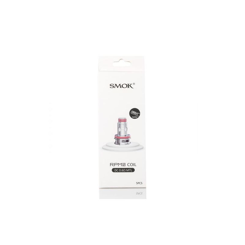 Résistances RPM2 DC MTL 0.6ohm par 5 - Smoktech