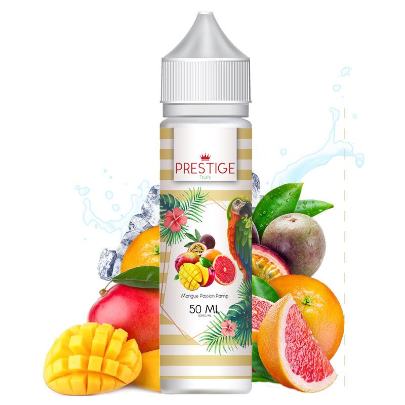 Mangue - Fruit de la Passion - Pamplemousse 50ml - Prestige Fruits - 0mg