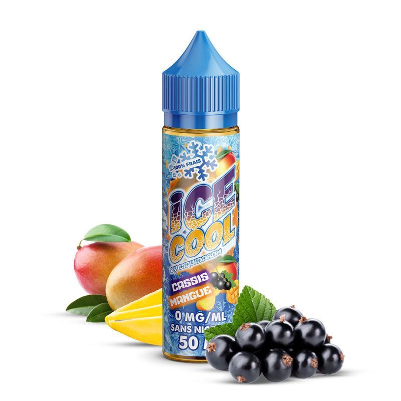 Ice Cool - Cassis Mangue 50ML - Liquidarom - 0mg