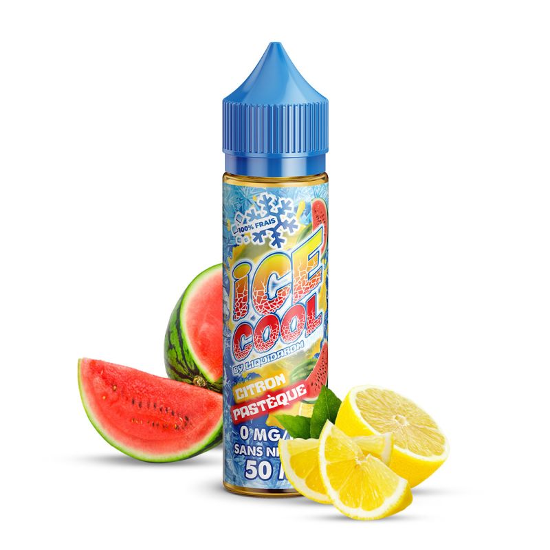 Ice Cool - Citron Pastèque 50ML - Liquidarom - 0mg