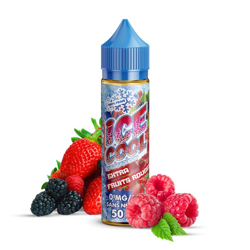 Ice Cool - Extra Fruits Rouges 50ML - Liquidarom - 0mg