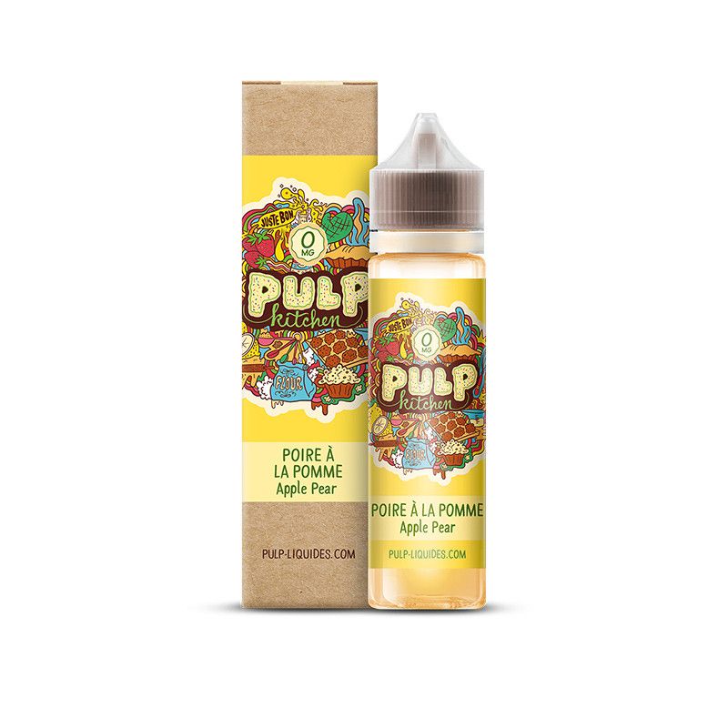 Poire à la Pomme 50ML - Pulp Kitchen - 0mg