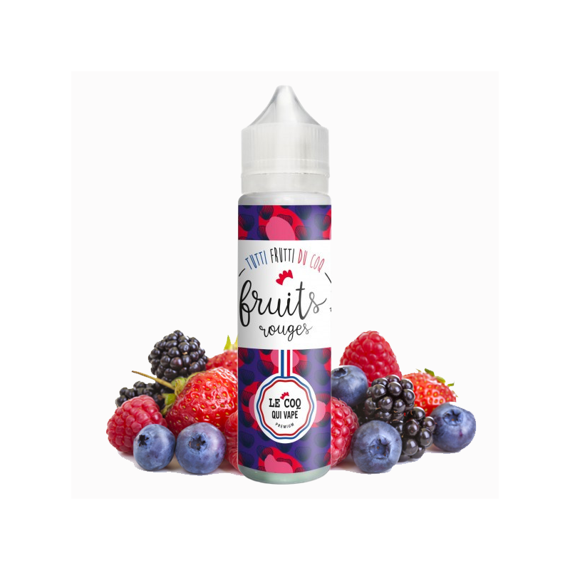 Fruits Rouges 50ML - Le Coq qui Vape - 0mg