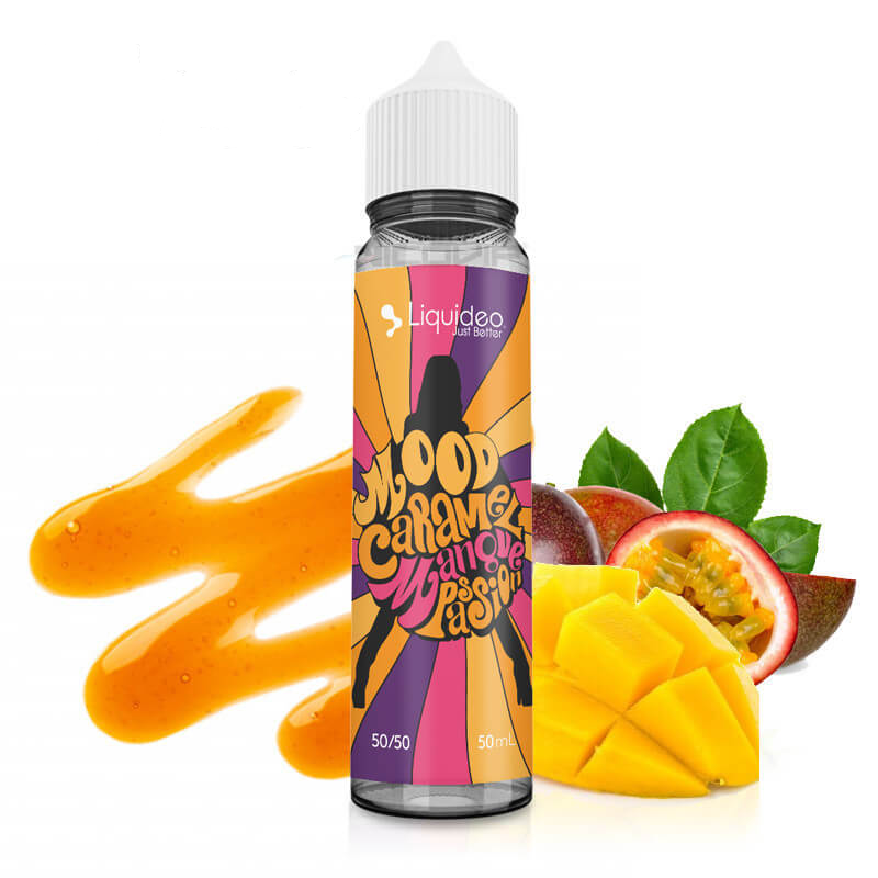 Mood Caramel Mangue Passion 50ml - Liquideo Tentation - 0mg