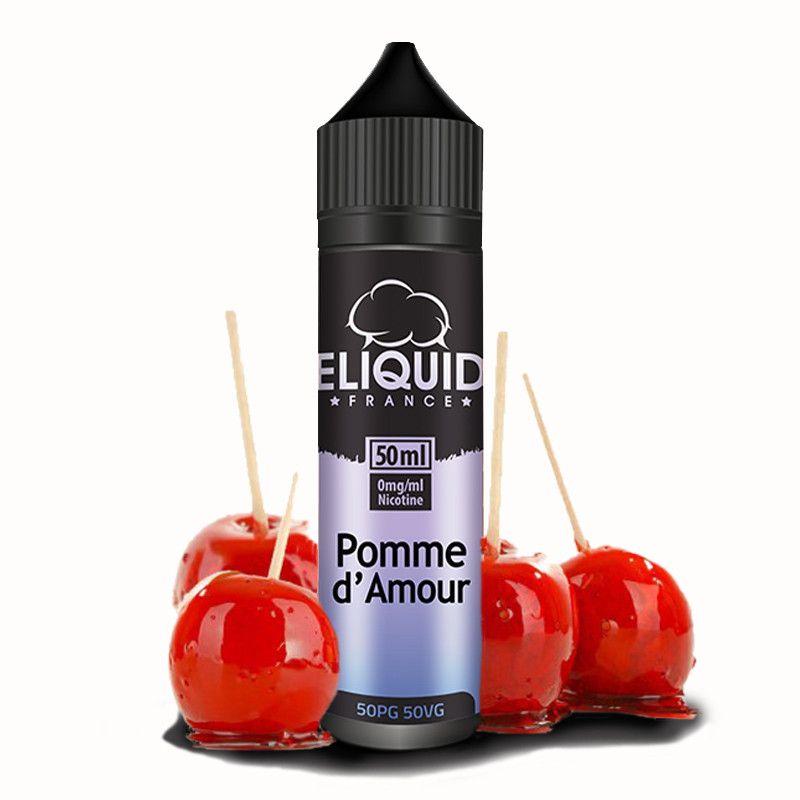 Pomme d'amour 50ML - Eliquid France - 0mg