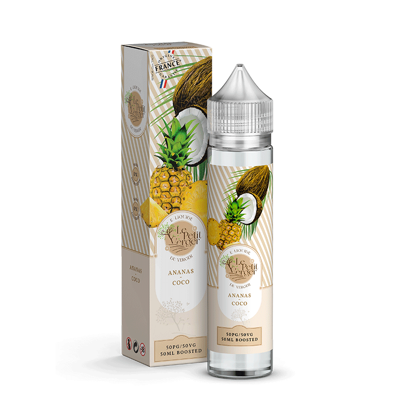 Ananas Coco 50ml - Le Petit Verger - Savourea - 0mg