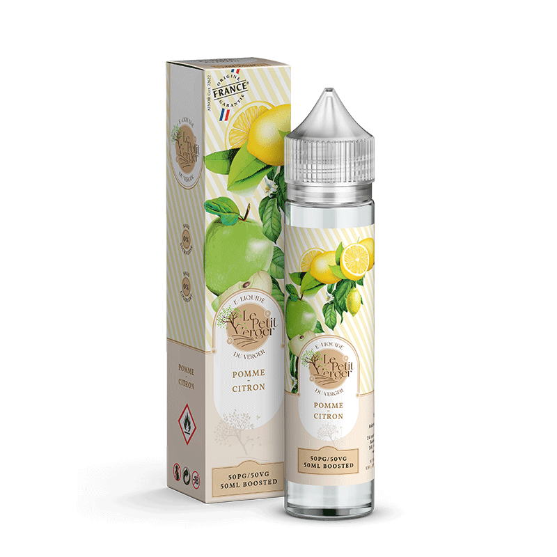 Pomme Citron 50ml - Le Petit Verger - Savourea - 0mg