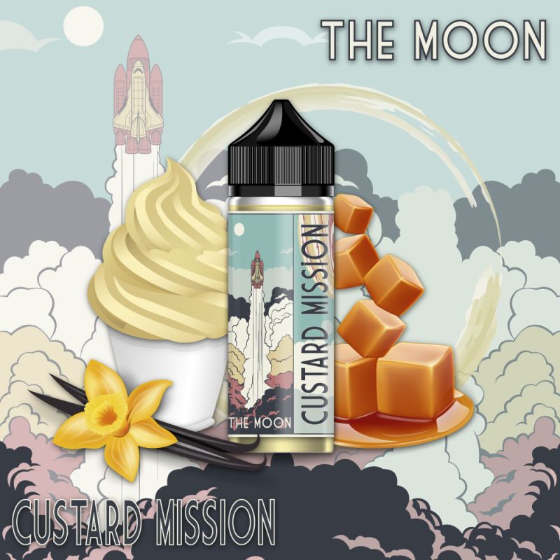 The moon 170ml - Custard Mission