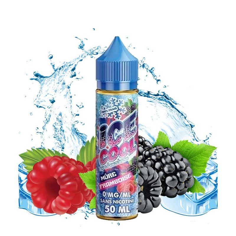 Ice Cool - Mûre Framboise 50ml - Liquidarom - 0mg