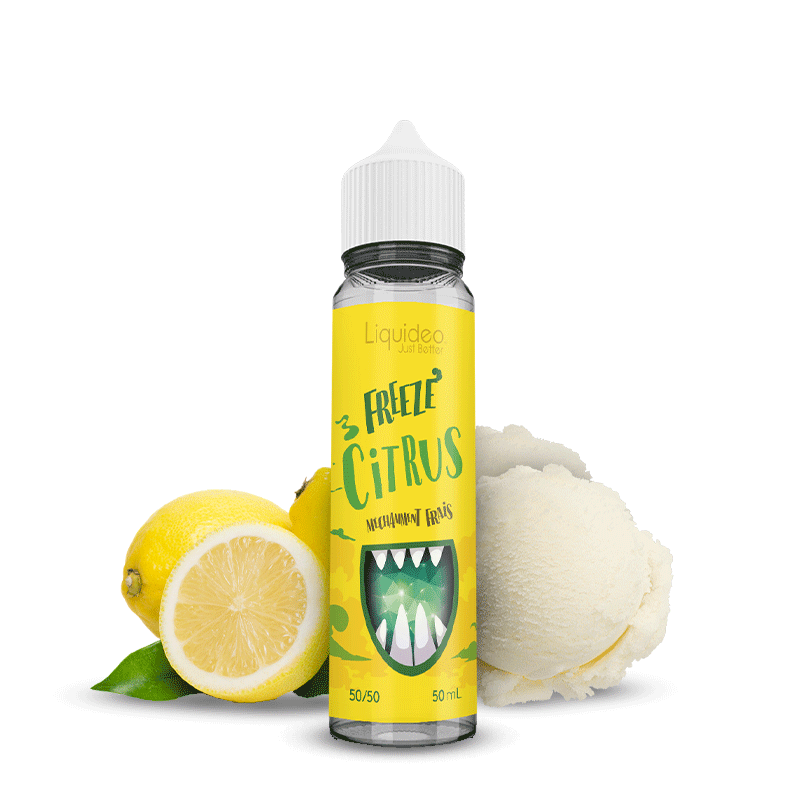 Liquideo Freeze-Citrus 50ML - 0mg