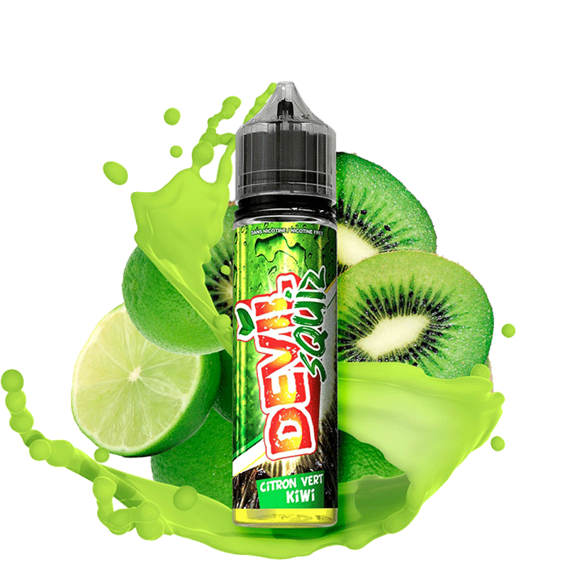 Citron Vert Kiwi 50ML Devil Squiz - Avap - 0mg