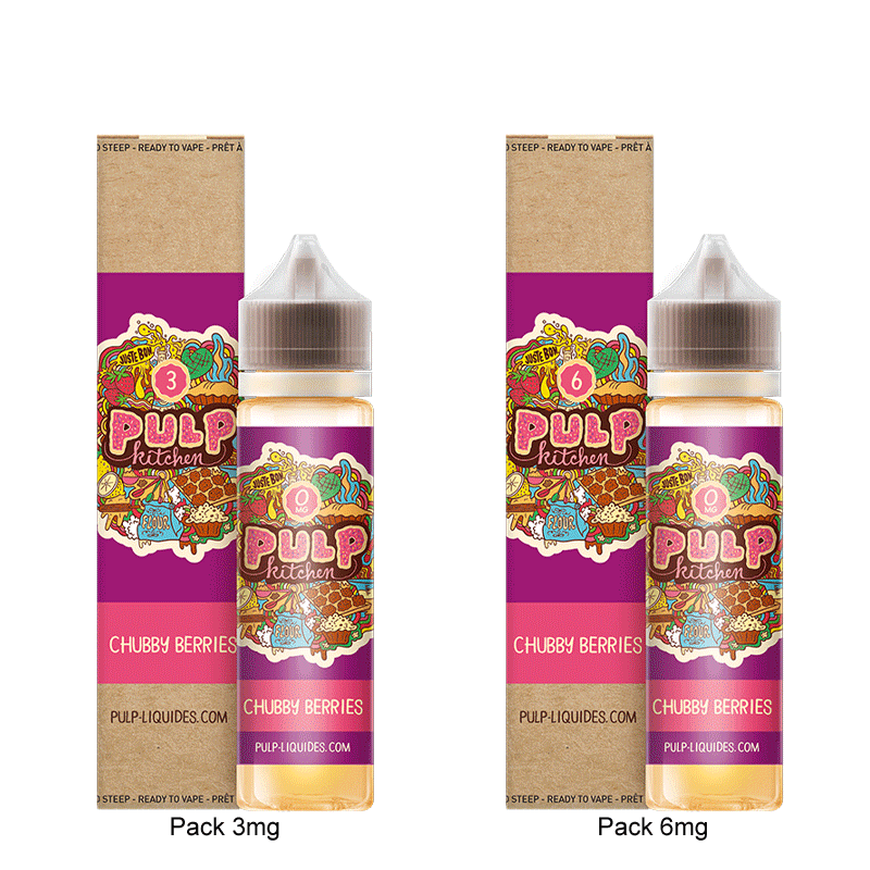 Pack Chubby Berries 60ml - Pulp