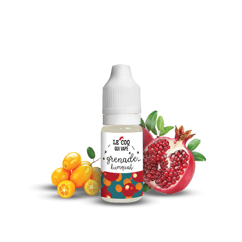 Grenade Kumquat 10ML par 10 - Le Coq qui Vape