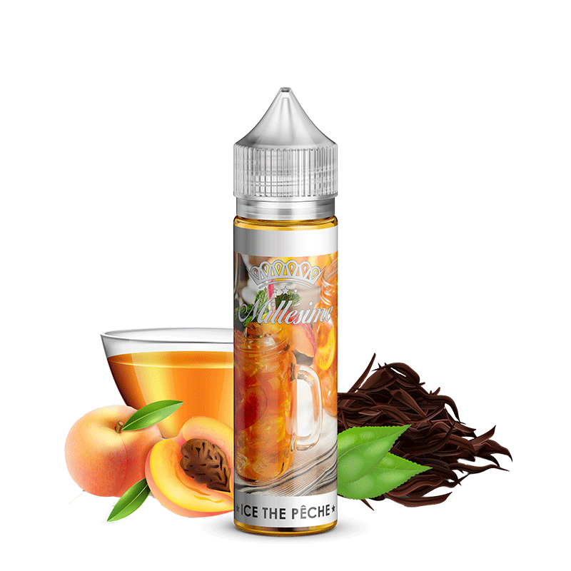Ice The Pêche 50ML - Millésime - 0mg