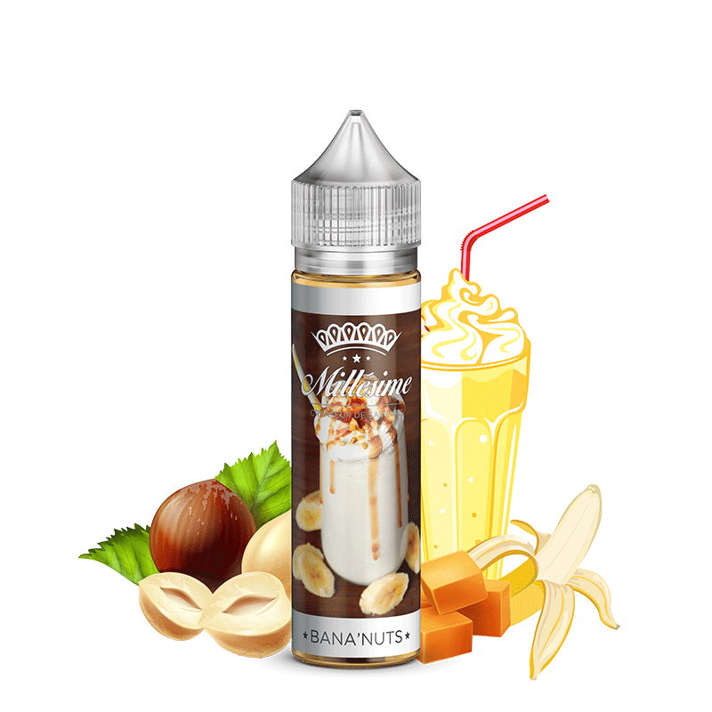 Bana'Nuts 50ML - Millésime - 0mg