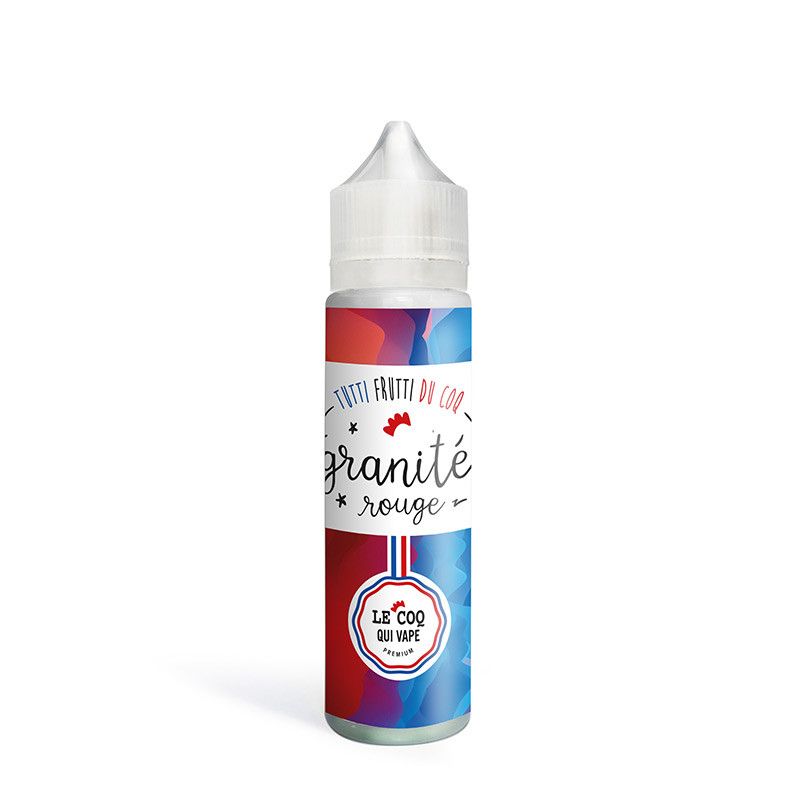 Granité Rouge 50ml - Le Coq Tutti Frutti - 0mg