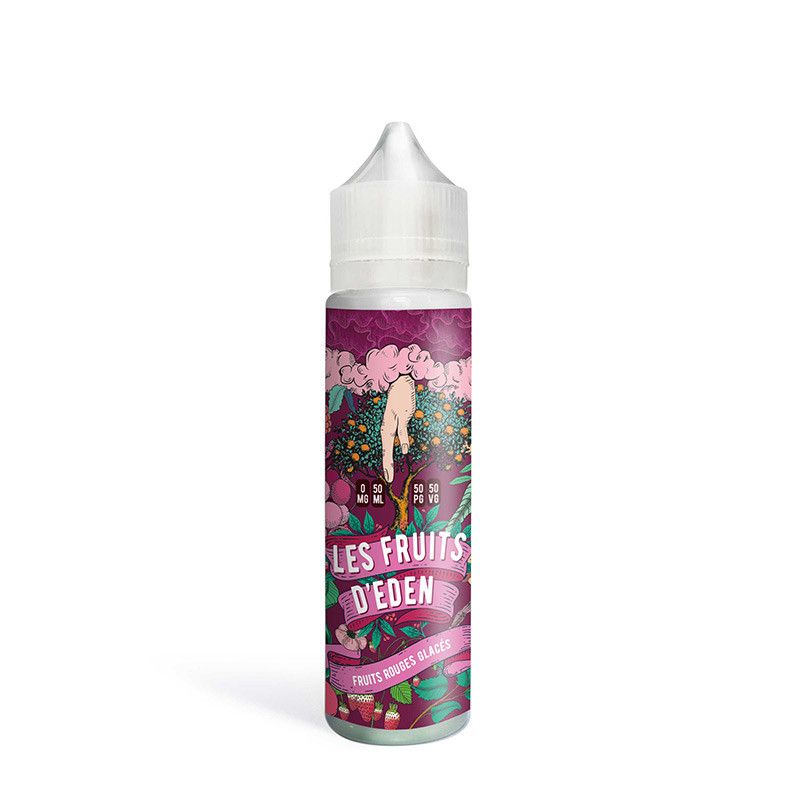 Fruits Rouges Glacés 50ml - Les Fruits d'Eden - 0mg