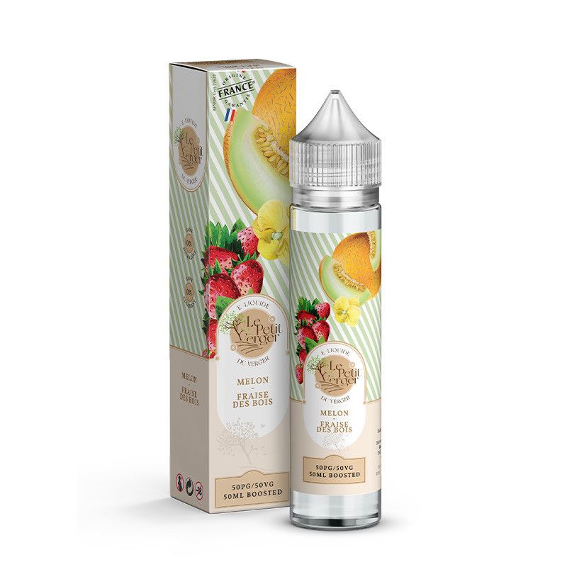 Melon Fraise des bois 50ml - Le Petit Verger - Savourea - 0mg