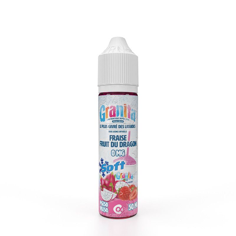 Fraise Fruit du Dragon 50ml - Granita Soft by Alfaliquid - 0mg