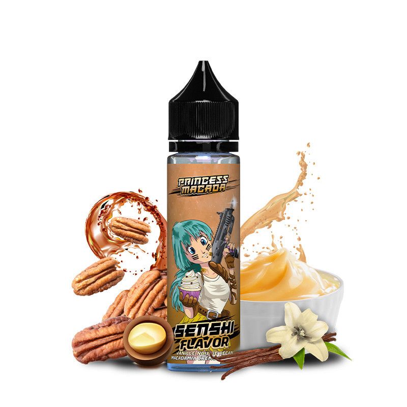 Princess Macada 50ml - Senshi Flavor - 0mg