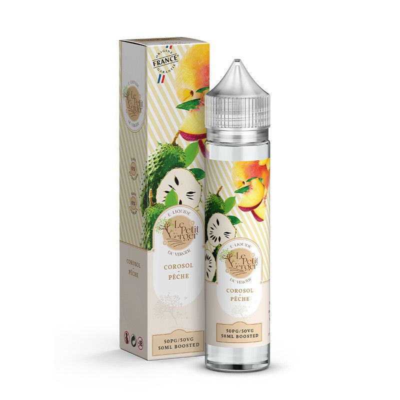 Corossol Pêche 50ml - Le Petit Verger - Savourea - 0mg