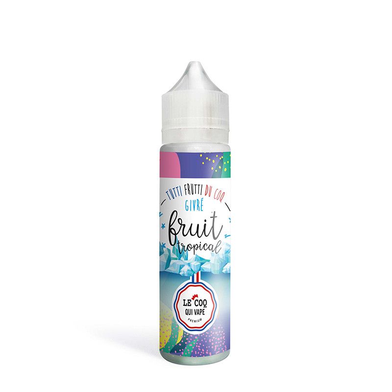 Fruit Tropical Givré 50ml - Le Coq Tutti Frutti - 0mg