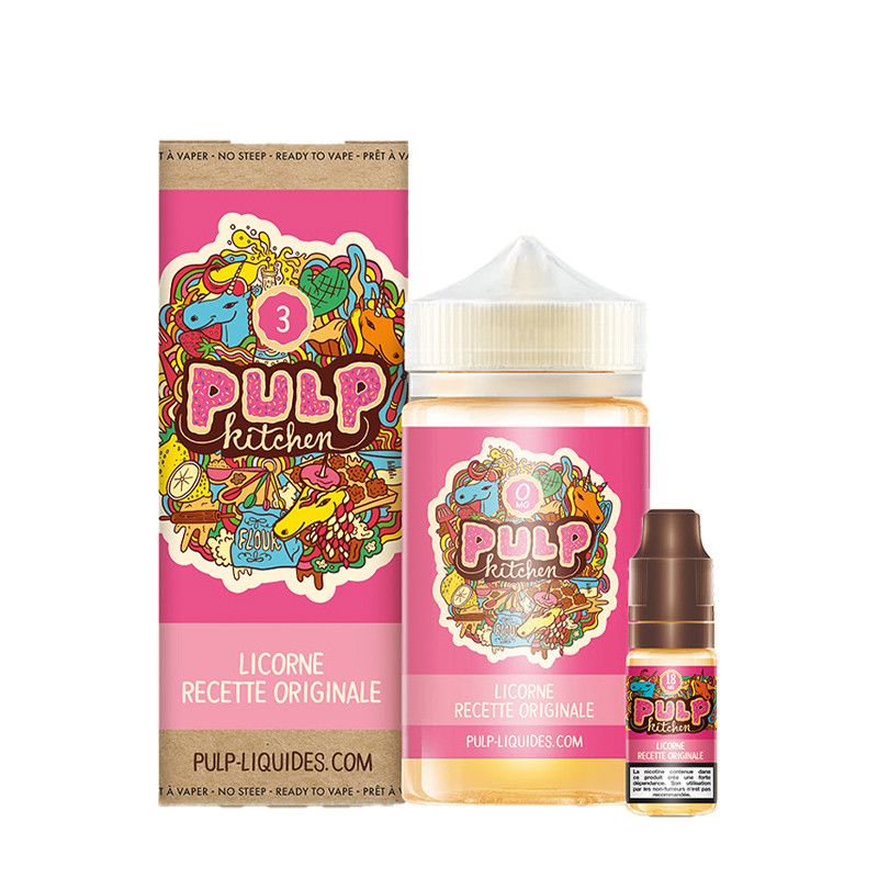 Pack Licorne Recette Originale 200ml - Pulp - 0mg