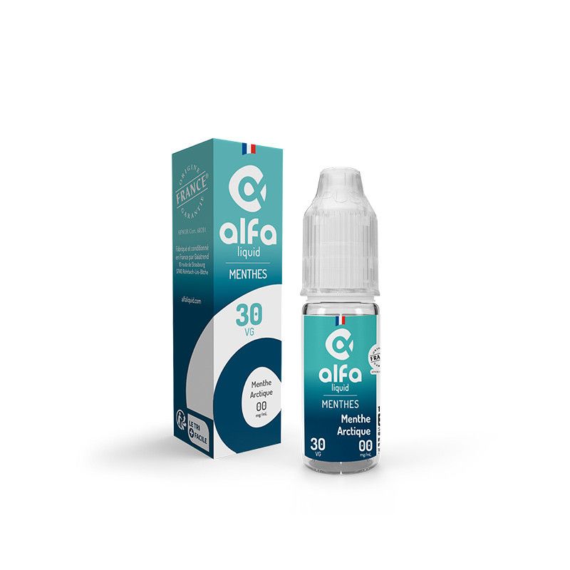 Menthe Arctique 10ml par 5 - Alfaliquid