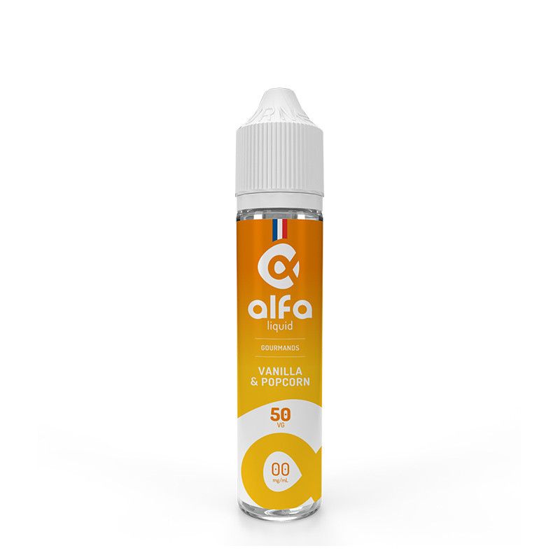 Vanilla & Popcorn 50ml - Alfaliquid - 0mg