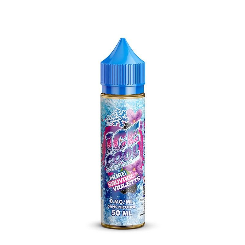 Ice Cool - Mûre Sauvage Violette 50ml - Liquidarom - 0mg
