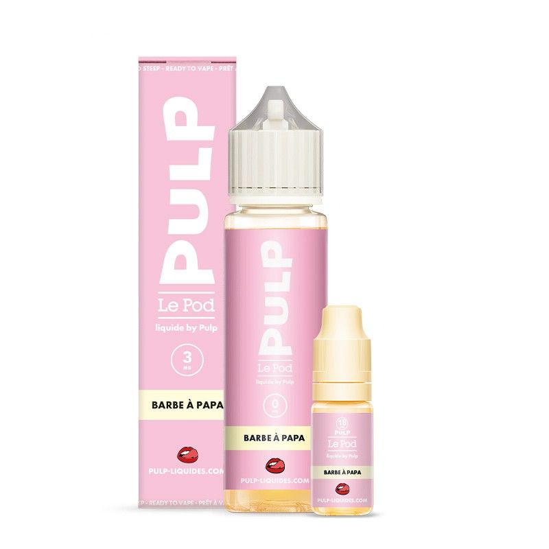 Pack Barbe à papa 60ml - Le Pod Liquide by Pulp