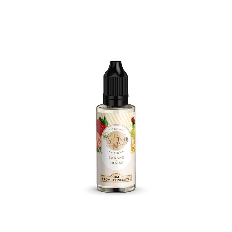 Concentré Banane Fraise 30ml - Le Petit Verger