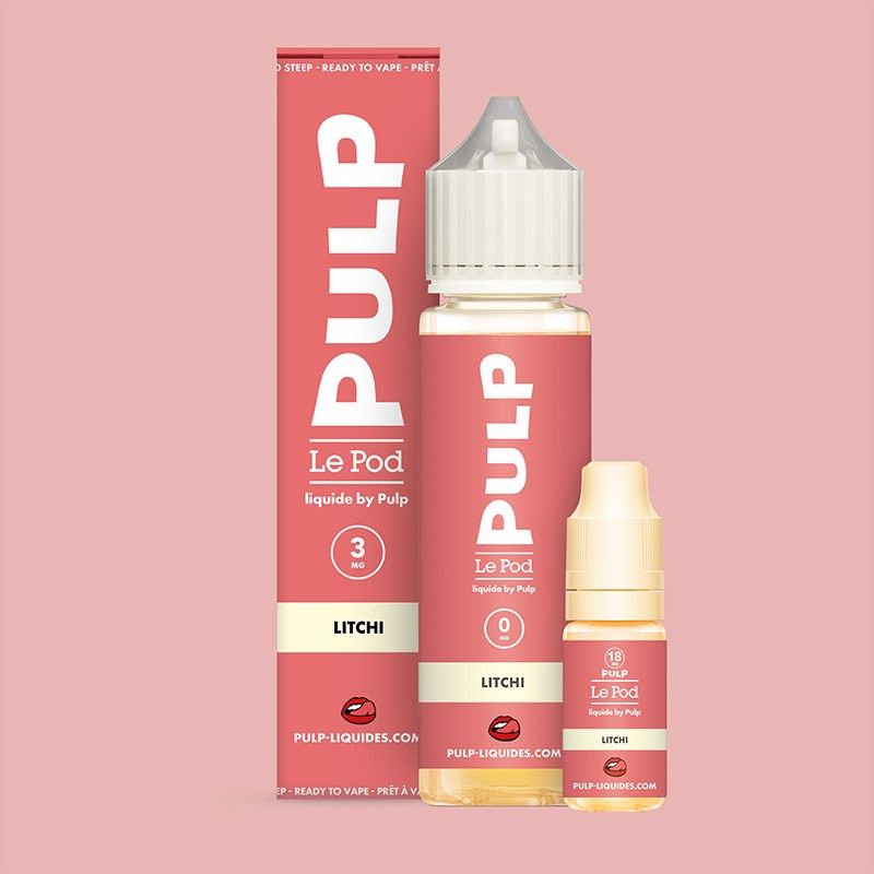 Pack Litchi 60ml - Le Pod Liquide by Pulp