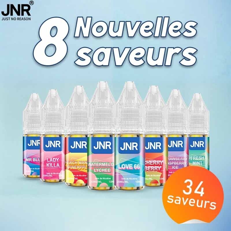Liquides Nic salts 20mg - JNR