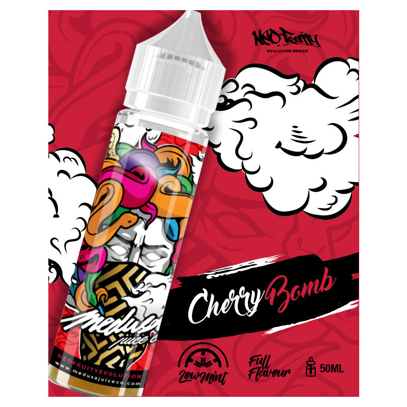 Cherry Bomb 50ml - Evolution - Medusa - 0mg