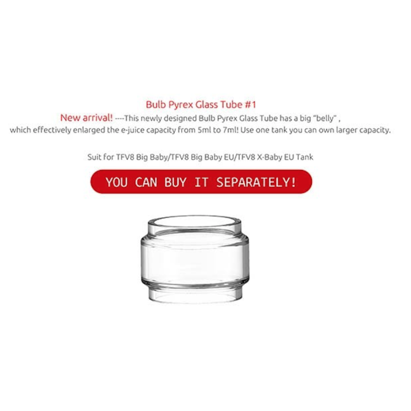 Bulb Pyrex TFV9/TFV8 Big Baby  - Smoktech
